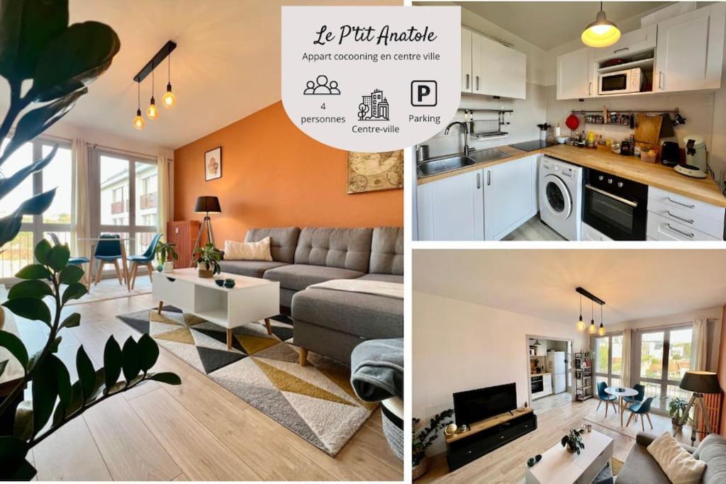Le P'Tit Anatole - Joli T2 Avec Parking Apartment Poitiers Bagian luar foto